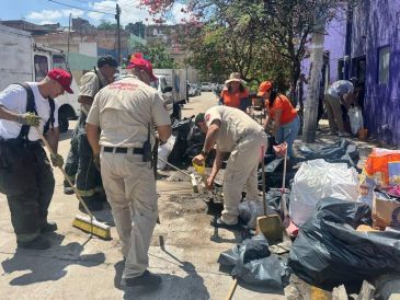 El Secretario General de Gobierno afirmó que se revisarán permisos y no se obvian sanciones para aquellos que, luego de las investigaciones, resulten responsables de haber causado las inundaciones. AYUNTAMIENTO DE GUADALAJARA