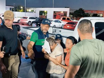 La detenida fue ingresada al Centro Integral de Justicia en el municipio de Altamira, donde estará a disposición de un Juez de Control. ESPECIAL