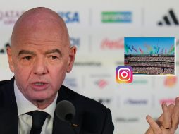 Esto dijo Gianni Infantino en sus redes sociales oficiales. AP / ARCHIVO