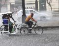 Ante la posibilidad de fuertes precipitaciones en gran parte de la capital del país, piden extremar precauciones. SUN/ARCHIVO