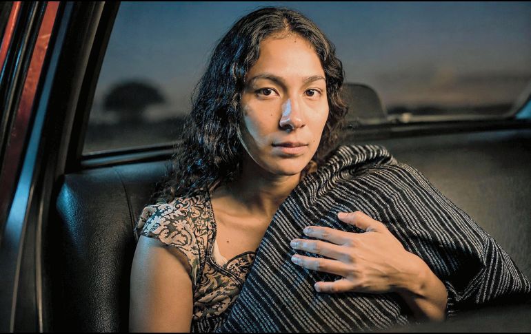 La foto muestra a la actriz Yoshira Escárrega interpretando a Guadalupe en la serie de suspenso “No Tengo Miedo”. CORTESÍA