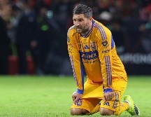 André-Pierre Gignac reapareció en las canchas de Monterrey vistiendo la camiseta de URBAN 202 tras concluir su etapa con Tigres. Imago7 / ARCHIVO