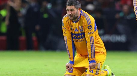 André-Pierre Gignac reapareció en las canchas de Monterrey vistiendo la camiseta de URBAN 202 tras concluir su etapa con Tigres. Imago7 / ARCHIVO