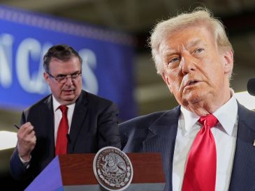 Estados Unidos pretende modificar las reglas de origen y comenzar a discutir asuntos de "seguridad económica" en las próximas asambleas sobre el T-MEC. AP / SUN / ARCHIVO