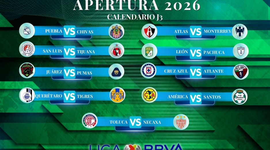 Del 31 de julio al 2 de agosto se disputarán los nueve partidos de la fecha, con equipos que buscan mantenerse entre los primeros lugares de la Tabla General o recuperar terreno antes de que la competencia tome mayor ritmo. ESPECIAL / CANVA