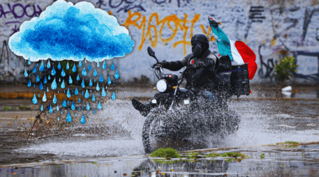 El origen de estas lluvias radica en varios fenómenos que afectan al occidente del país. EL INFORMADOR / ARCHIVO