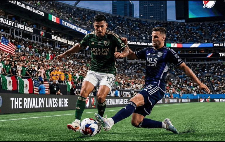 El Bank of America Stadium será el escenario donde las estrellas de México y Estados Unidos chocarán en un duelo lleno de talento. ESPECIAL / Gemini