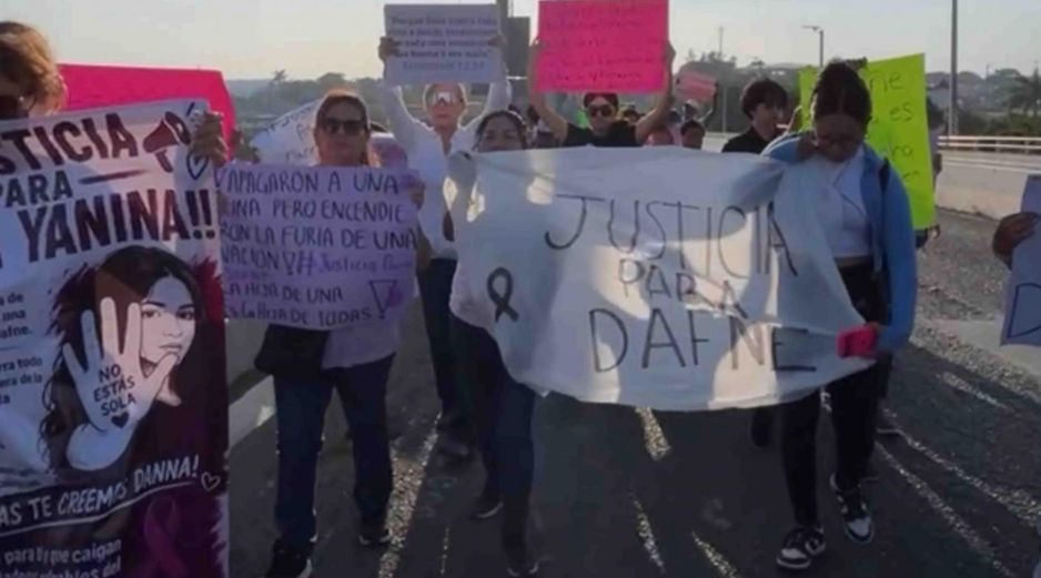 El caso de Dafne desató una ola de manifestaciones tanto físicas como virtuales. SUN/ESPECIAL