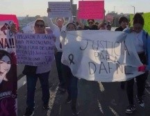 El caso de Dafne desató una ola de manifestaciones tanto físicas como virtuales. SUN/ESPECIAL