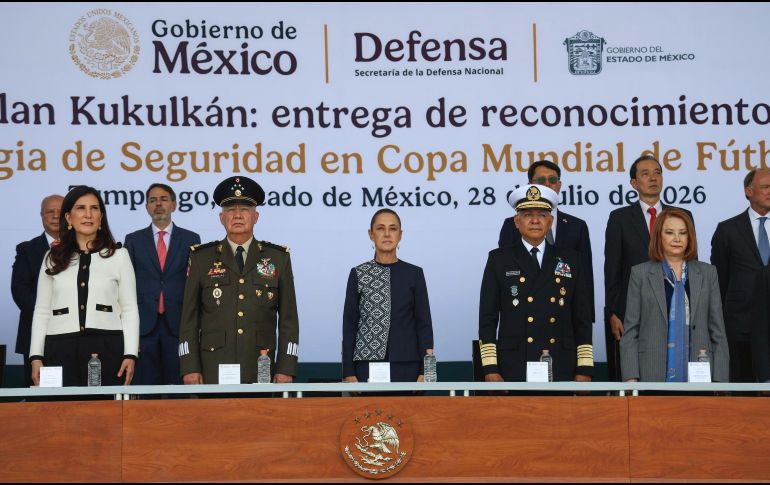 El despliegue del Plan Kukulkán, elogiado por la presidenta Sheinbaum, fue una respuesta directa a los retos de seguridad que enfrentó el país a principios de 2026, luego de la caída del líder criminal Nemesio Oseguera. El Gobierno federal intensificó las medidas de protección. Cortesía