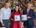 Guadalajara conmemoró el 50 aniversario del Tianguis Turístico con la cancelación de una estampilla postal que ya forma parte del registro histórico nacional. CORTESÍA.