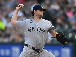 Gerrit Cole. Firmó una de sus mejores actuaciones desde que regresó a la rotación de los Yankees tras su cirugía de ligamento. AP/P- Beaty