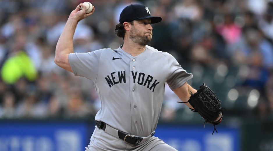 Gerrit Cole. Firmó una de sus mejores actuaciones desde que regresó a la rotación de los Yankees tras su cirugía de ligamento. AP/P- Beaty