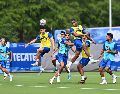 Luís Rey, Willer Ditta y otros jugadores de la Liga MX entrenan para el Juego de Estrellas. IMAGO7/E. Espinosa