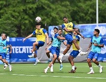 Luís Rey, Willer Ditta y otros jugadores de la Liga MX entrenan para el Juego de Estrellas. IMAGO7/E. Espinosa
