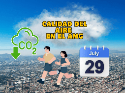 La mañana de este miércoles 29 de julio se registra buena calidad del aire en el AMG en Atemajac con 18 puntos IMECA. EL INFORMADOR / ARCHIVO