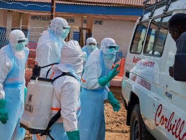Se trata de la tercera peor epidemia de ébola de la historia registrada y es la decimoséptima que afecta a la RDC. EFE/EPA/D. Dirole