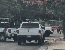 A la llegada de los paramédicos municipales, informan que se trata de los restos de una mujer que estaba dentro de una maleta. EL INFORMADOR / J. ACOSTA