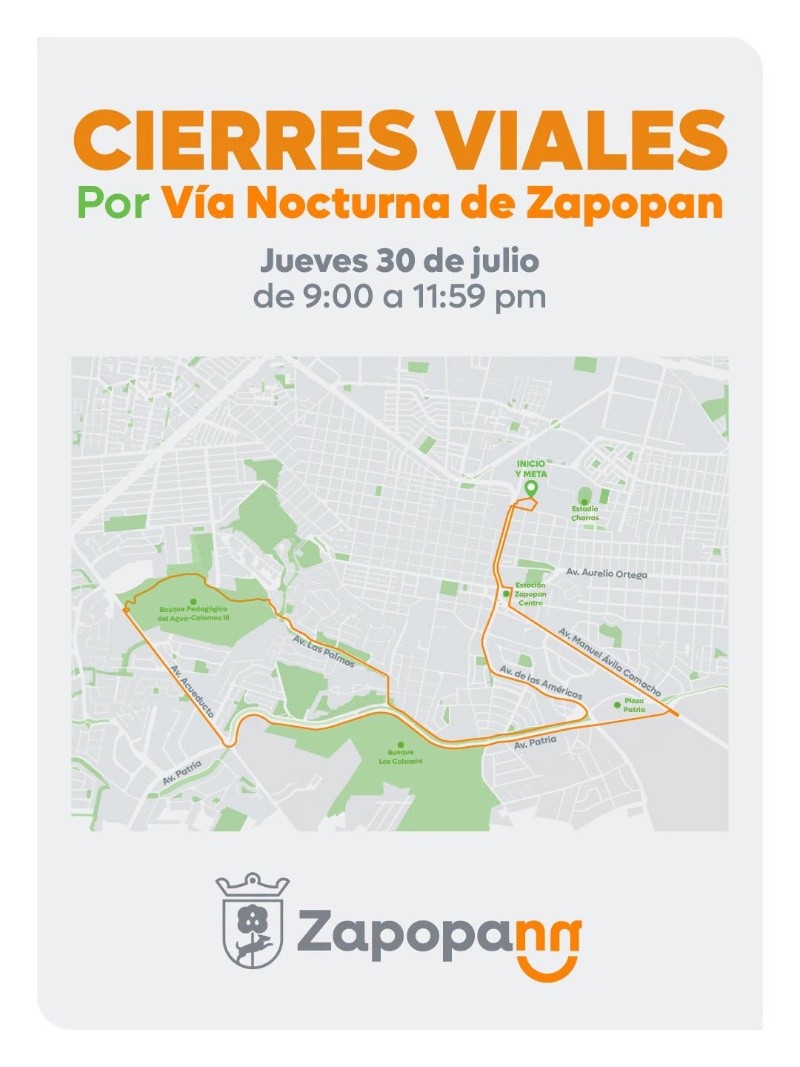 CORTESÍA/ Dirección de Movilidad y Transporte Zapopan.