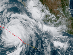 “Genevieve” se convirtió en el primer superhuracán de gran escala en el Pacífico Oriental en dos años. ESPECIAL / NOAA
