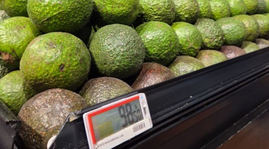 En junio del 2026, el aguacate fue el producto con mayor incidencia al alza con un incremento mensual de 24.53 por ciento. EL INFORMADOR/J. Velazco