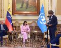Según diversas proyecciones, las repercusiones económicas de los sismos amenazan con frenar el desarrollo de Venezuela durante la próxima década. EFE/ Palacio de Miraflores