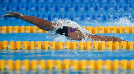 México domina la natación de los Juegos Centroamericanos y del Caribe 2026 con siete medallas más y cuatro títulos regionales en Santo Domingo. EFE/ R. Sura.