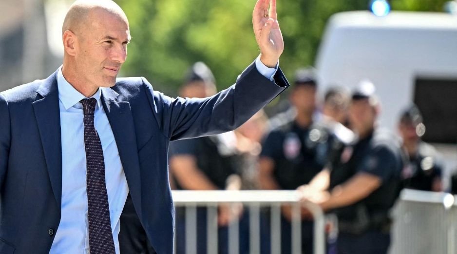 El debut oficial de Zinedine Zidane será en septiembre frente a Turquía, en la Liga de Naciones. LOU BENOIST / AFP