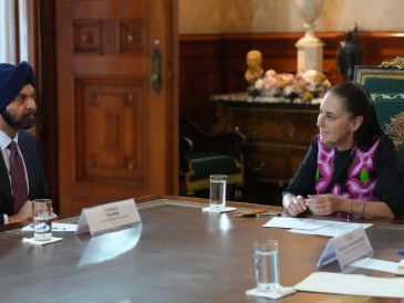 Claudia Sheinbaum destacó el interés del Banco Mundial por participar en el Plan México y fortalecer el desarrollo económico del país. X/@Claudiashein.