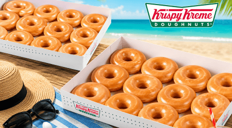 No dejes pasar esta magnífica oportunidad de celebrar la temporada de verano de una manera deliciosa y sumamente creativa. Krispy Kreme México / IA