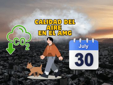 La mañana de este jueves 30 de julio se registra buena calidad del aire en Atemajac con 9 puntos IMECA. EL INFORMADOR / ARCHIVO