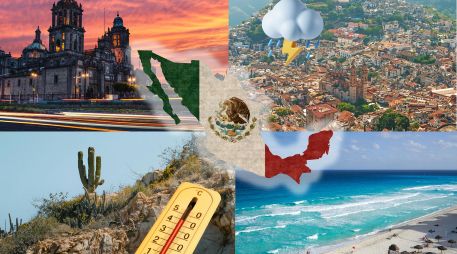 Mientras continúan las lluvias en buena parte del territorio nacional, el ambiente seguirá de caluroso a muy caluroso, especialmente en el norte del país. ESPECIAL / CANVA