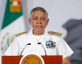 La gobernadora de Quintana Roo, Mara Lezama, destacó que la atención al zargazo requiere de una coordinación permanente entre los tres órdenes de gobierno. EFE/I. ESQUIVEL