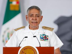 La gobernadora de Quintana Roo, Mara Lezama, destacó que la atención al zargazo requiere de una coordinación permanente entre los tres órdenes de gobierno. EFE/I. ESQUIVEL