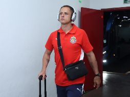 El delantero mexicano respondió de manera tajante a los cuestionamientos de la prensa sobre su nivel actual frente a las leyendas del balompié mundial. IMAGO 7
