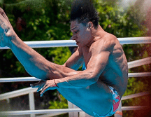 México buscará seguir con paso firme en esta disciplina que este viernes definirá los podios desde el trampolín de tres metros sincronizado masculino con Olvera y Celaya. ESPECIAL/@conadeoficial