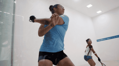 Este viernes comienza la modalidad por equipos, en la que se disputan tres partidos por serie. X/@OlimpismoMex