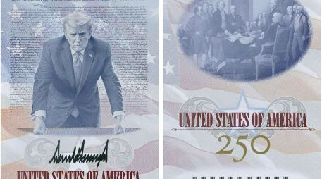 El Gobierno también planea emitir monedas con el rostro de Trump y billetes con su firma. EFE / DEPARTAMENTO DE ESTADO DE EU