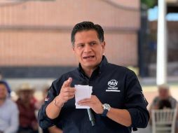 Juan Pablo Colín, presidente del PAN Jalisco. ESPECIAL