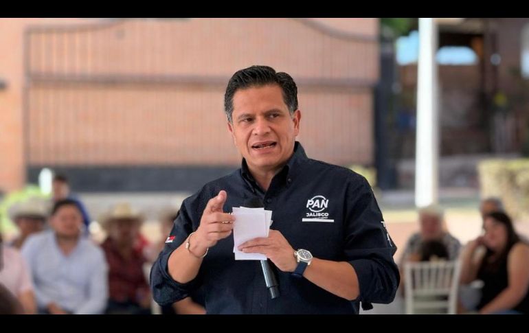 Juan Pablo Colín, presidente del PAN Jalisco. ESPECIAL