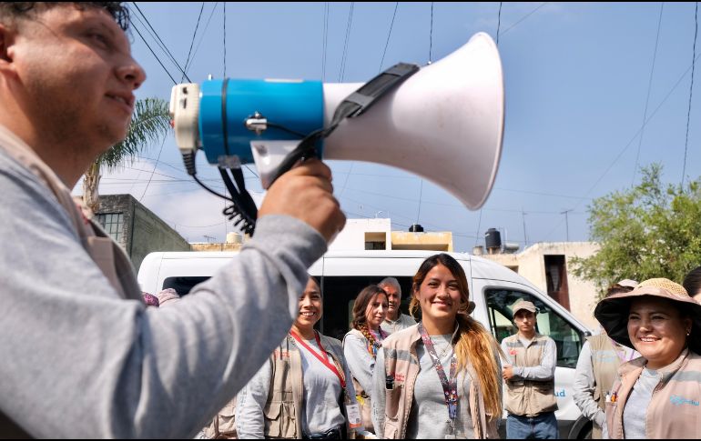 Las actividades se desarrollaron en 76 municipios y 3 mil 903 colonias del estado de Jalisco. ESPECIAL