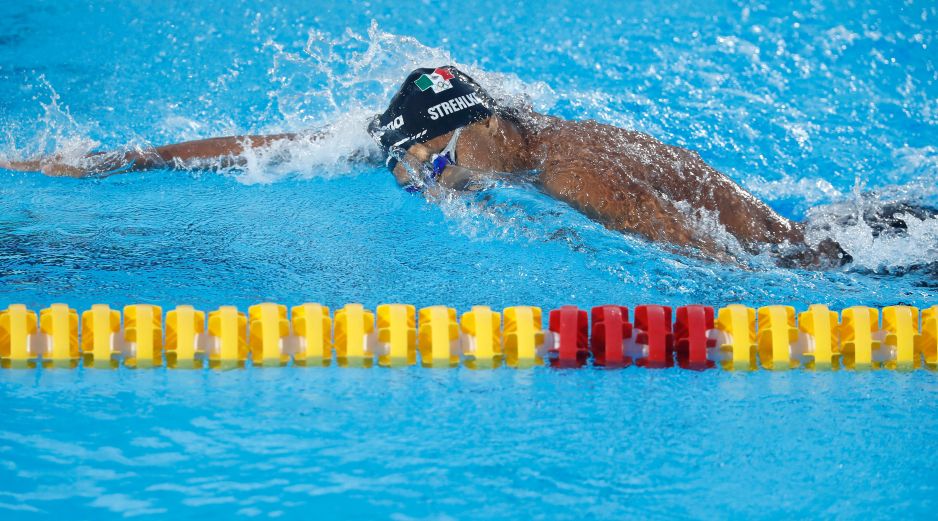 Paulo Strehlke y Celia Pulido encabezaron una nueva cosecha de medallas que elevó a 24 el total de México en la alberca. EFE/ R. Sura.