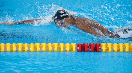 Paulo Strehlke y Celia Pulido encabezaron una nueva cosecha de medallas que elevó a 24 el total de México en la alberca. EFE/ R. Sura.