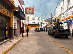 Las calles de Atotonilco, donde ocurrió el arresto del 
