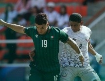 México fue insistente en ataque, mientras que Venezuela buscó sorprender al contragolpe aprovechando los espacios que dejaba el conjunto mexicano. X/miseleccionsubs