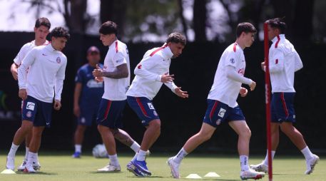 Entrenamiento de Chivas previo al juego contra Puebla. X/Chivas