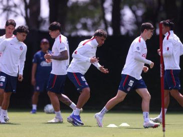 Entrenamiento de Chivas previo al juego contra Puebla. X/Chivas