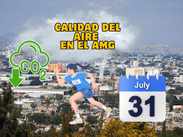 La mañana de este 31 de julio en el AMG se registra buena calidad del aire en Atemajac con 8 puntos IMECA. EL INFORMADOR / ARCHIVO