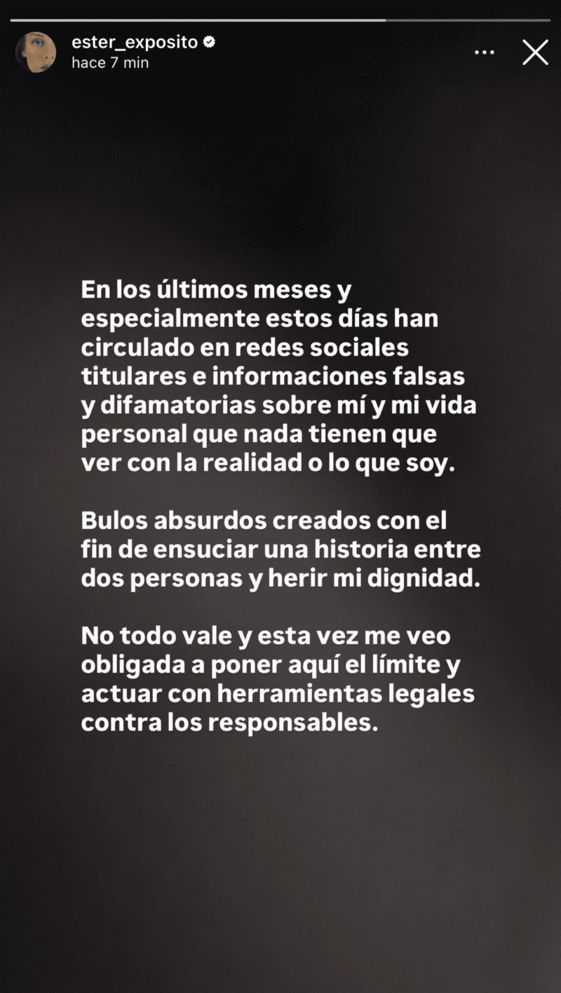 ESPECIAL / IG / @ester_exposito&nbsp;
