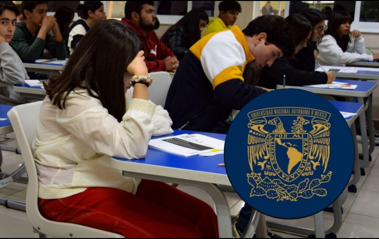 Aspirantes a licenciatura de la UNAM deberán realizar una prueba presencial a mano para confirmar su lugar en el proceso. EL INFORMADOR / ARCHIVO / ESPECIAL